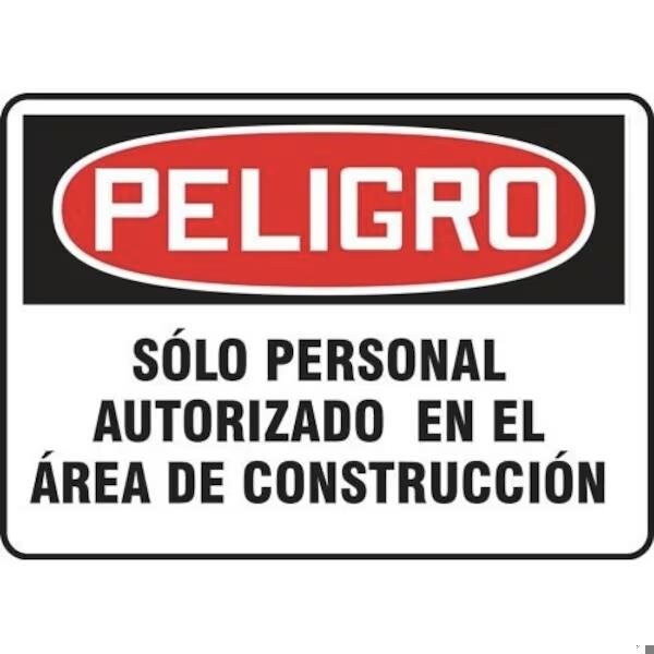 Accuform OSHA DANGER SAFETY SIGN CONSTRUCTIO SHMCRT134XP - main